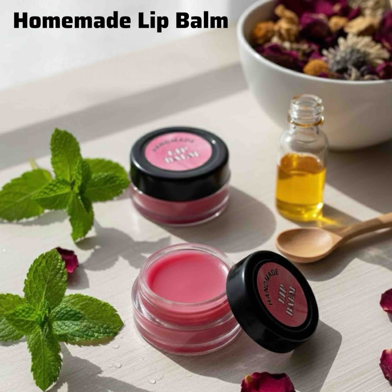 Homemade Lip Balm