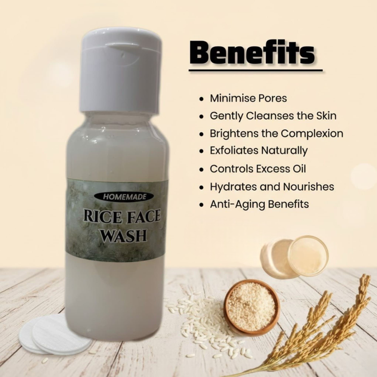 Rice Face Wash