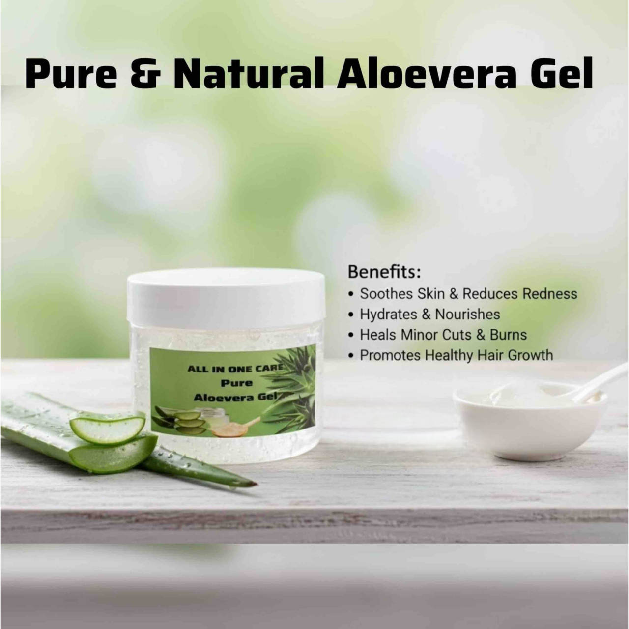 Pure & Natural Aloevera Gel