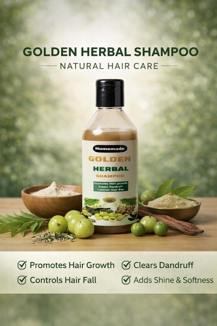 Golden Herbal Shampoo