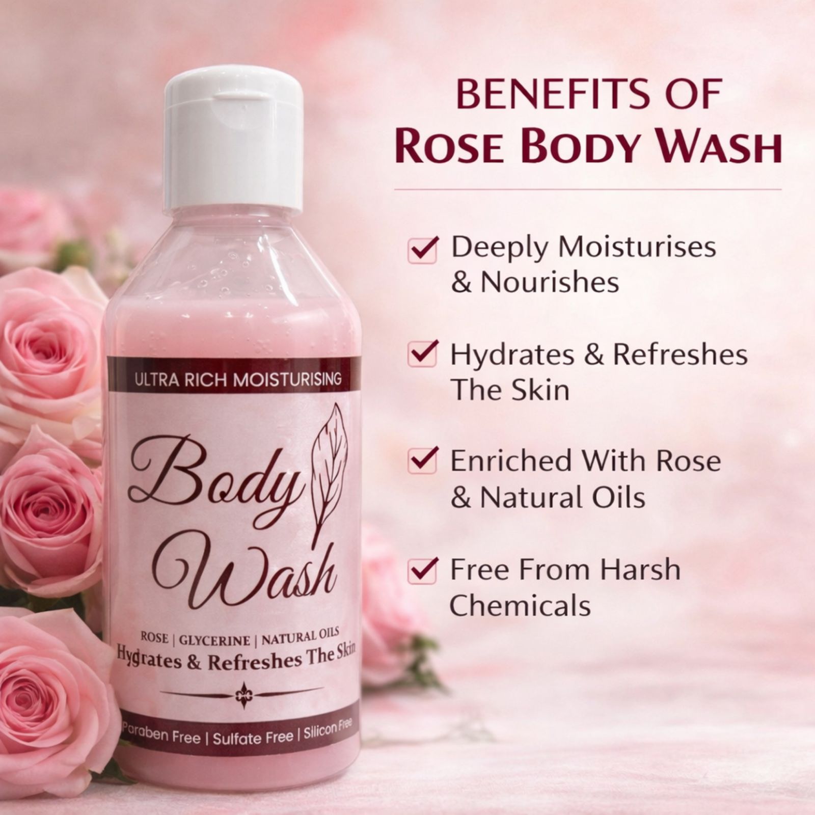 Rose Body Wash